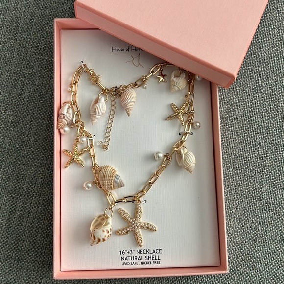 House of Harlow 1960 16” Sea Shell Necklace🐚 - Picture 5 of 9
